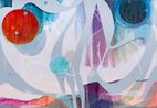 Always Venus Never Mars by Carrie Moyer contemporary artwork Painting