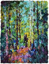 MORNING MIND l by Nessi Penman contemporary artwork painting