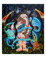 Public Sentiment Planted and Harvested Daily by Uji Hahan Handoko Eko Saputro contemporary artwork painting