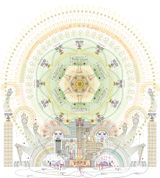 Six-Membered Family Portrait All Goes Well by Minjeong An contemporary artwork print