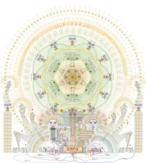 Six-Membered Family Portrait All Goes Well by Minjeong An contemporary artwork Print