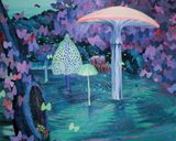 Moonlight Swamp by Eguchi Ayane contemporary artwork painting