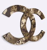 Chocolate Chanel by Loes Van Delft contemporary artwork painting mixed media