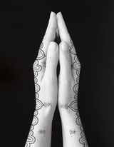 Offerings SN376 by Shirin Neshat contemporary artwork works on paper print