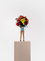 Mini-Gathering polychrome 6 by Daniel Firman contemporary artwork sculpture