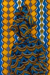 Ochre Waves by Alia Ali contemporary artwork print