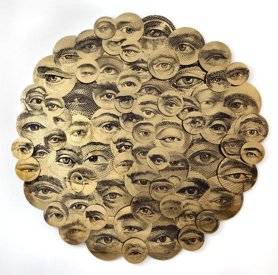 Reflections in a Golden Eye III by Carlos Aires contemporary artwork Sculpture