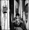 Basquiat by David Bailey contemporary artwork Works on Paper