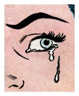 Woman Crying Comic 33 by Anne Collier contemporary artwork photography
