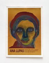 Self-portrait by Ana Lupas contemporary artwork works on paper
