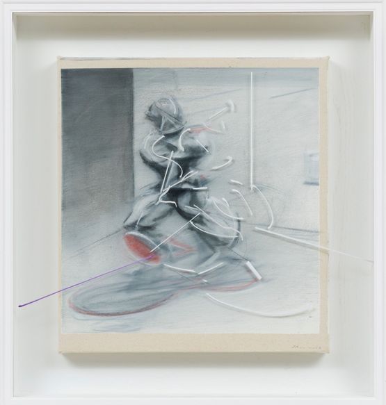 Boccioni in the Wind 2 by Jia Aili contemporary artwork Painting