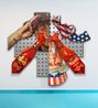 We Too Have A Job To Do Searching For America - I by Robin Kid A.K.A The Kid contemporary artwork Painting