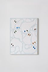 Watched by ghosts by Bertrand Fournier contemporary artwork painting