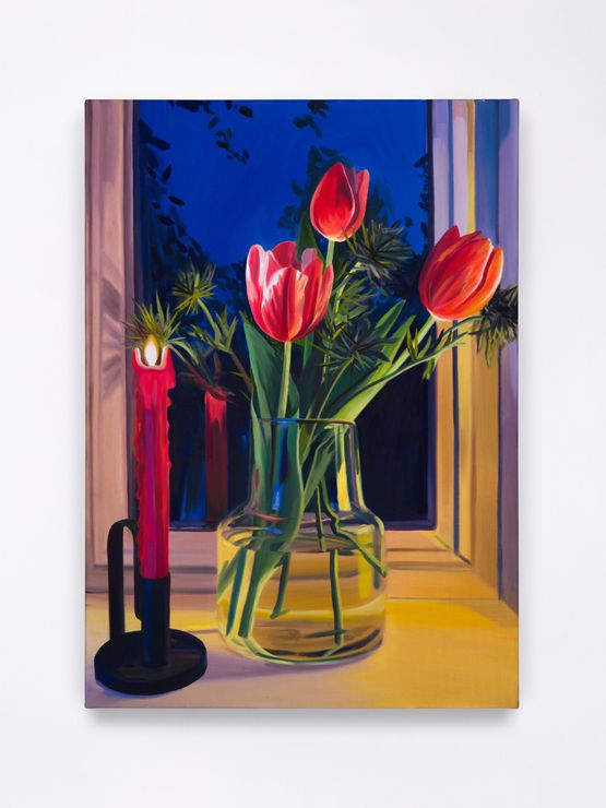 A part of the night by Ulala Imai contemporary artwork Painting