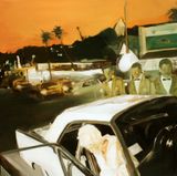 The same gorgeous scene in different night by Zou Sijin contemporary artwork painting