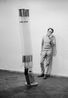 Sechs Saulen Prototyp 6 by Walter Pichler contemporary artwork Photography