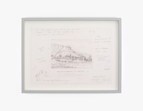 Joyful solitude by Isabel Nolan contemporary artwork Drawing