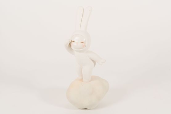 Gazing into the Distance by Miyako Terakura contemporary artwork Sculpture