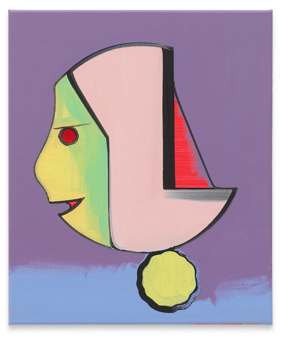Pionier by Thomas Scheibitz contemporary artwork Painting