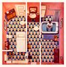 An Artist Contemplating a Rash Act the Cleaner Enters the Room Thinking it is Empty by Justin Loke contemporary artwork Painting
