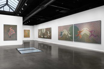 Contemporary art exhibition Sthenjwa Luthuli Imfumbatho at Unit London United Kingdom