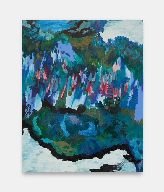 White Ocean by Lily Ramirez contemporary artwork Painting