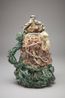 Green Folds by Nichola Shanley contemporary artwork Sculpture