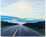 Road to ErehwonPsychadelic by Robin Lowe contemporary artwork painting