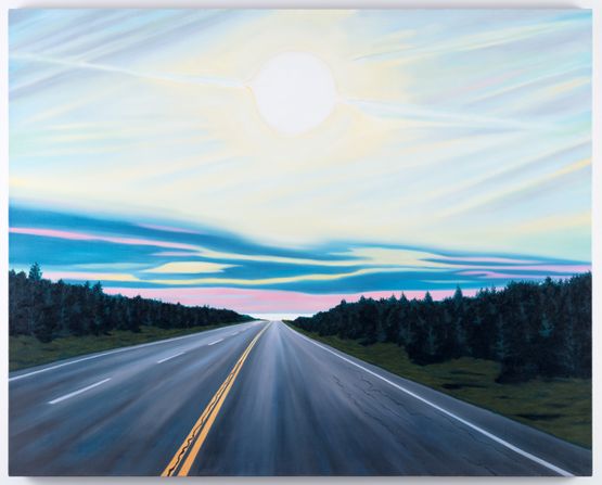 Road to ErehwonPsychadelic by Robin Lowe contemporary artwork Painting