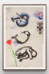 Watercolor 8.8.89-II by Oliver Lee Jackson contemporary artwork painting works on paper
