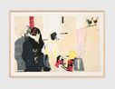 Scenes from a Marriage by Mamma Andersson contemporary artwork Works on Paper