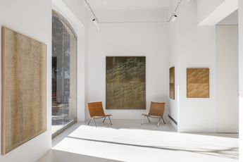 Contemporary art exhibition Liam Stevens Eventide at Alzueta Gallery Turo Spain