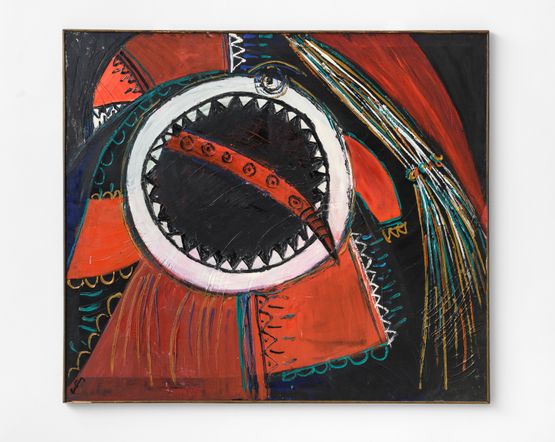 Totem n. 1 by Bertina Lopes contemporary artwork Painting