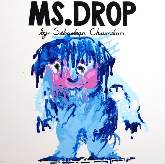 MS DROP by Sebastian Chaumeton contemporary artwork Painting