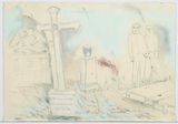 in Bornstedt by Sarah Schumann contemporary artwork painting works on paper drawing