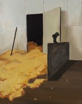 Hermes by Zhai Liang contemporary artwork painting