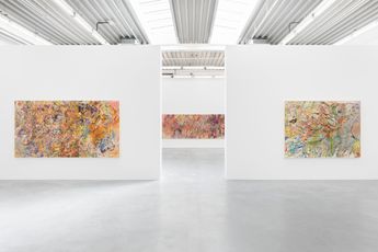 Contemporary art exhibition Larry Poons Recent Paintings at Almine Rech Brussels Belgium