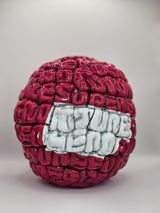 SUSNUT_RED by Kiwoong Park contemporary artwork painting