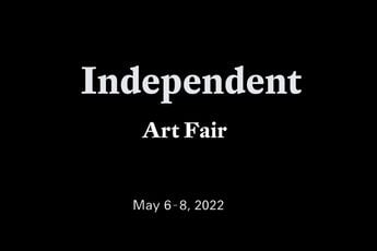 Contemporary art exhibition Independent Art Fair 2022 at Maureen Paley London United Kingdom