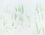 Shuffling - Grass by Quan Wenfei contemporary artwork painting print