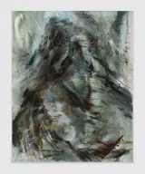 Edge of night to the right by Kylie Manning contemporary artwork painting