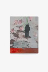 Table Edge with Glove by Aubrey Levinthal contemporary artwork painting