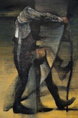 The Pace by Nikos Aslanidis contemporary artwork painting works on paper