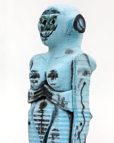Huma Bhabha at Salon 94
