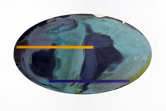Shadow of land by Gretchen Albrecht contemporary artwork Painting