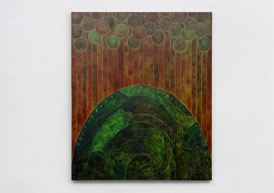 The wrong kind of instrument by David Egan contemporary artwork Painting