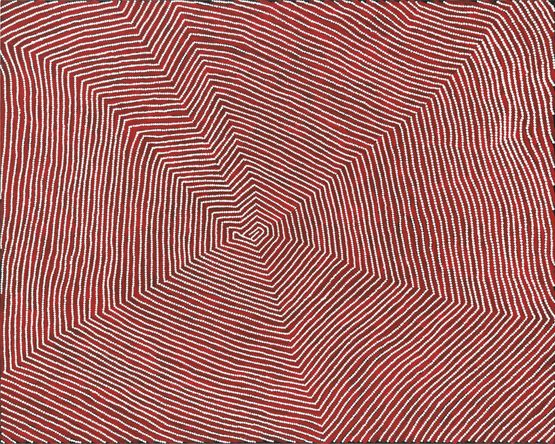 Untitled by Angus Tjungurrayi contemporary artwork Painting