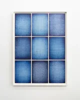 London Window Blues by Ignacio Uriarte contemporary artwork drawing works on paper