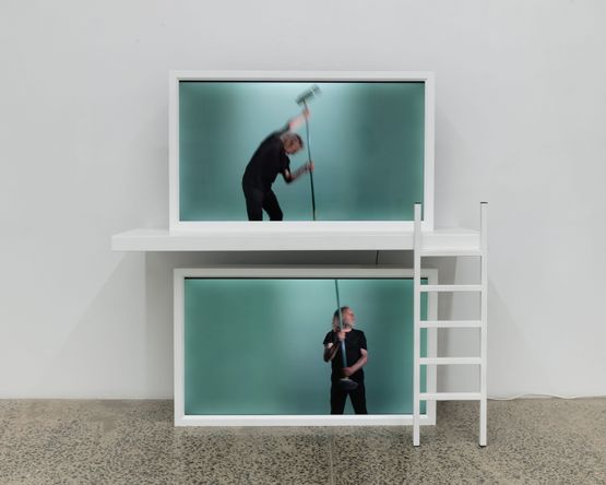 Stop it by Ronnie Van Hout contemporary artwork Moving Image