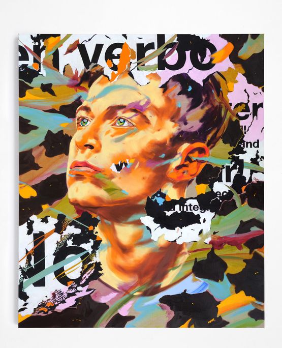Fandom by Norbert Bisky contemporary artwork Painting